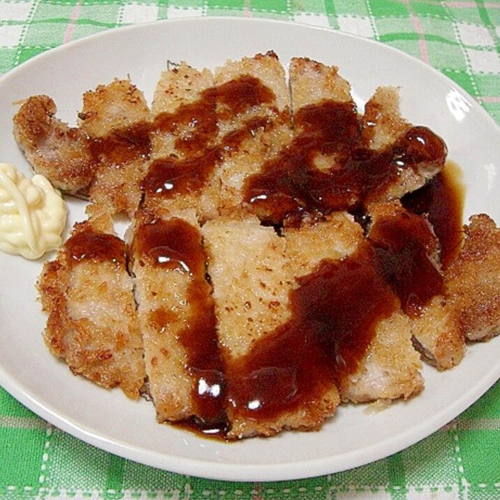 マヨネーズで柔らかとんかつ レシピ 作り方 By Tiara M 楽天レシピ